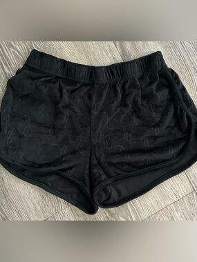 Juicy Couture Black Athletic Lounge Shorts